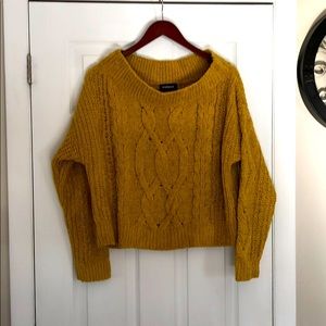 Express Gold Sweater